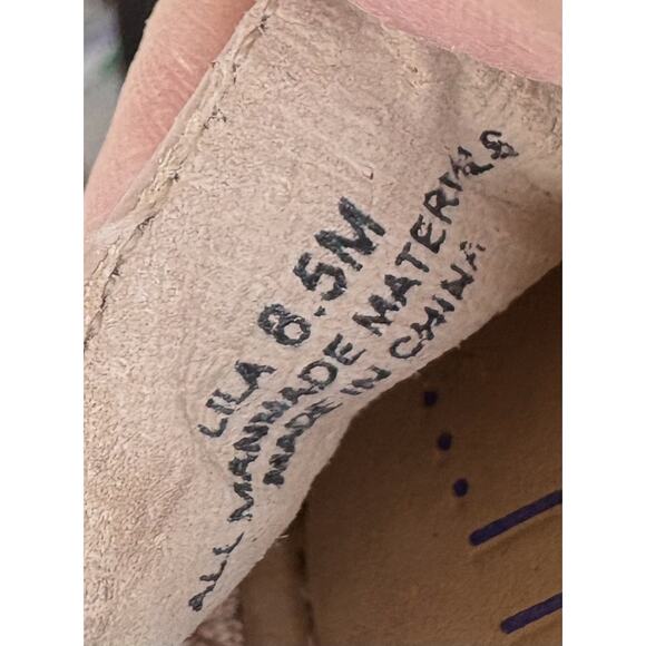 🩰 Me Too Comfort Scrunch Ballet Flats 8.5 M Pink Leatherette; Horse Bit Straps - Picture 3 of 10